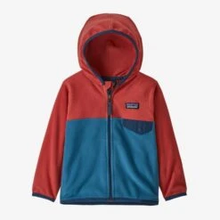Patagonia Baby Micro D Snap-T Jacket -Chic Fit Wear Shop 15523 WAVY BLUE l