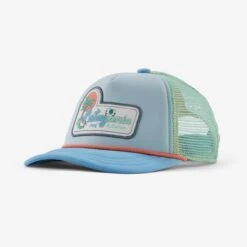 Patagonia Kid's Interstate Hat -Chic Fit Wear Shop 17453 PALM PROTEST LAGO BL l