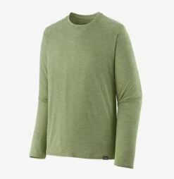 Patagonia Men's LS Capilene Cool Daily Shirt -Chic Fit Wear Shop 25251 SALVIA GRN DK SAL GR l