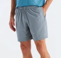 Men's Lined Breeze Shorts 11 Men's Lined Breeze Shorts -Chic Fit Wear Shop 27331 SLATE l
