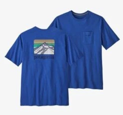 Patagonia Men's Line Logo Ridge Pocket Responsibili-Tee