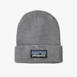 Patagonia Kids Logo Beanie -Chic Fit Wear Shop 29941 P6 STEAM BLUE l