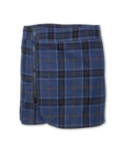 Women's Plaid Wool Skirt
