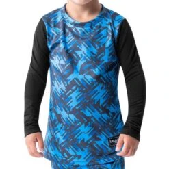 Blackstrap Kid's Therma Crew Top -Chic Fit Wear Shop 30408 SLASHER BLUE l
