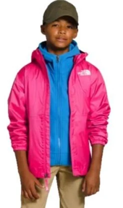 The North Face Youth Zipline Rain Jacket -Chic Fit Wear Shop 311
