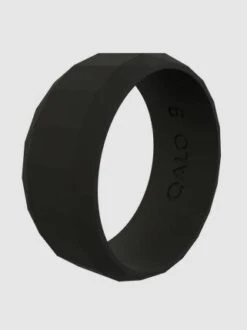 Faceted Silicone Ring