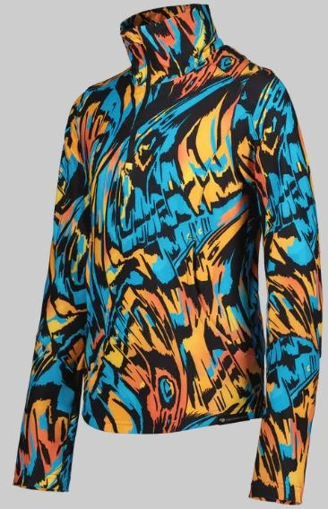 Obermeyer Girl's Clara 1/4 Zip Top 1 Obermeyer Girl's Clara 1/4 Zip Top