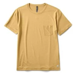 Vuori Men's Tradewind Performance Tee Shirt -Chic Fit Wear Shop 33046 OJAI HEATHER l