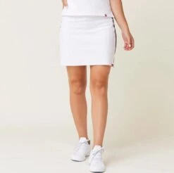 Krimson Klover Women's Avery Skort -Chic Fit Wear Shop 33214 WHITE l