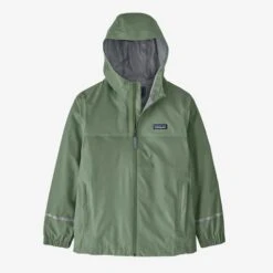 Patagonia K's Torrentshell 3L Jkt -Chic Fit Wear Shop 33462 SEDGE GREEN l