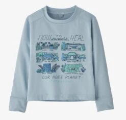 Patagonia Baby L/S Cap SW T-Shirt -Chic Fit Wear Shop 33482 HOW TO HEAL ST BLUE l