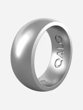 Classic Metallic Silicone Ring 1 Classic Metallic Silicone Ring