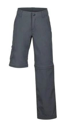 Marmot Kid's Cruz Convertible Pant -Chic Fit Wear Shop Cruz20Slate202