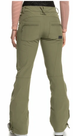 Roxy Women's Rising High Shell Snow Pants -Chic Fit Wear Shop highpantc