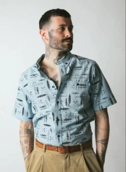 KAVU Men's Juan S/S Shirt -Chic Fit Wear Shop juan20alt202