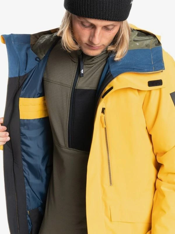 Quiksilver Mission Solid Snow Jacket 2 Quiksilver Mission Solid Snow Jacket - Image 2