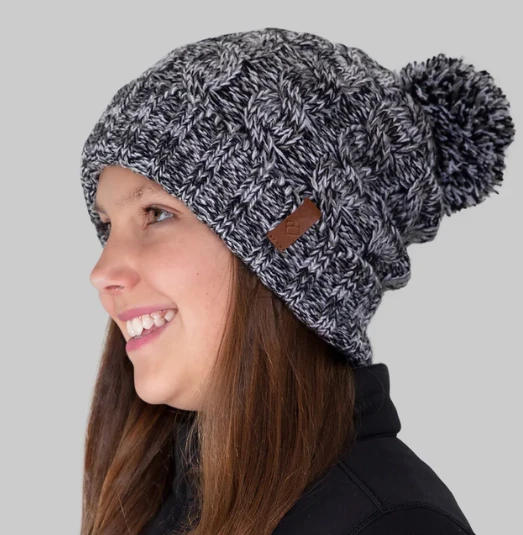 Obermeyer Kid's Obe San Fran Pom Beanie 3 Obermeyer Kid's Obe San Fran Pom Beanie - Image 3