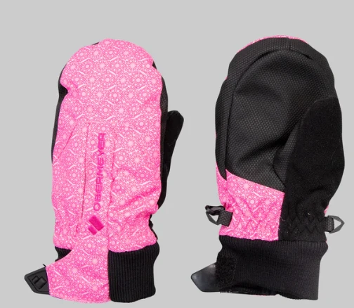 Obermeyer Kid's Thumbs Up Mitten Print 2 Obermeyer Kid's Thumbs Up Mitten Print - Image 2