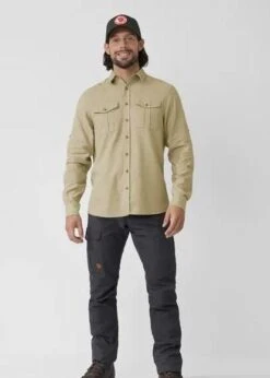 Fjallraven Men's Ovik Travel Shirt LS -Chic Fit Wear Shop ovik20travel20alt202