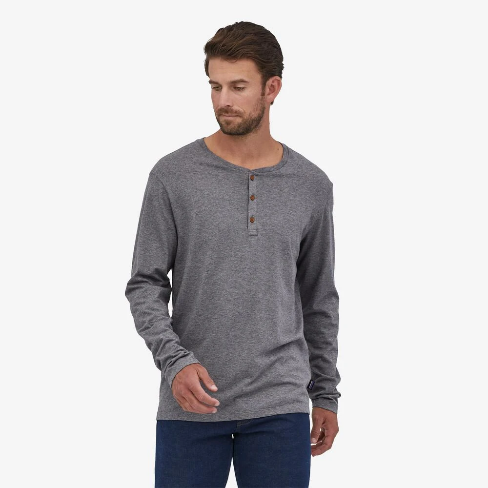Patagonia Men's Regenerative Organic Henley 2 Patagonia Men's Regenerative Organic Henley - Image 2